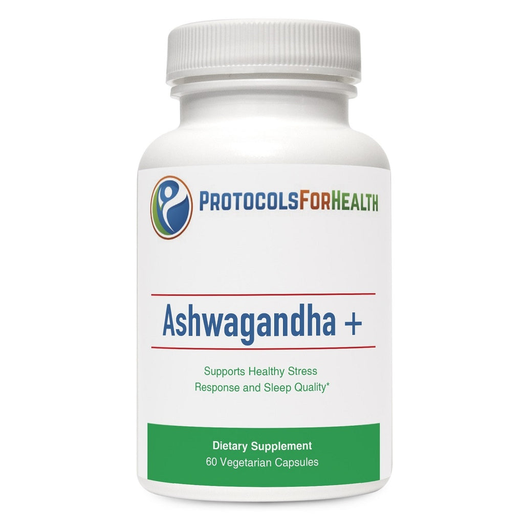 Protocols For Health, Ashwagandha + 60 Veg Capsules