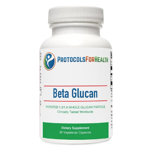 Protocols For Health, Beta Glucan 30 Vegetarian Capsules