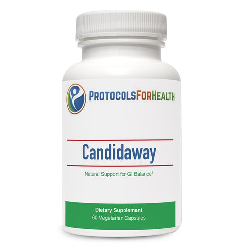 Protocols For Health, Candidaway 60 Vegetarian Capsules