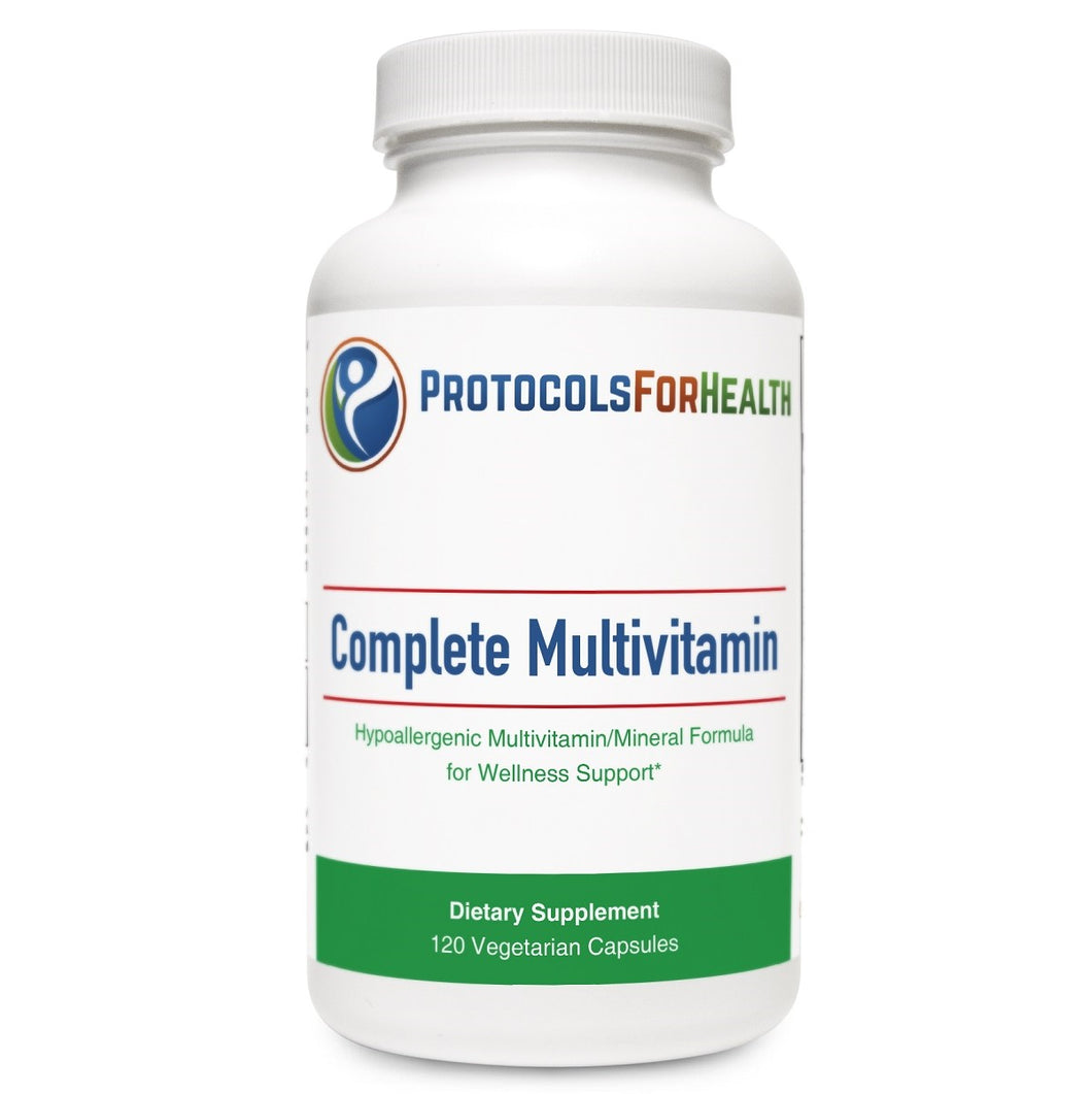 Protocols For Health, Complete Multivitamin 120 Veg Capsules