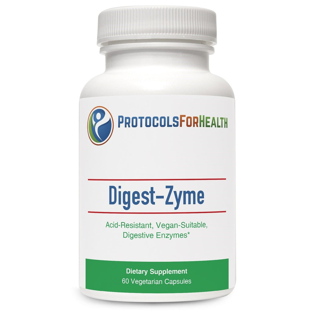 Protocols For Health, Digest-Zyme 60 Vegetarian Capsules