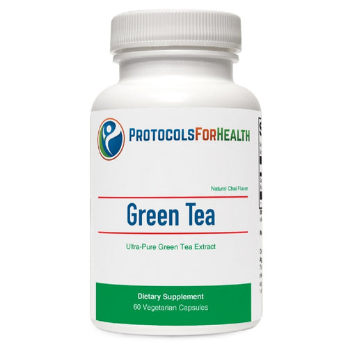 Protocols For Health, Green Tea 60 Veg Capsules