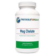 Load image into Gallery viewer, Protocols For Health, Mag Chelate 120 Veg Capsules

