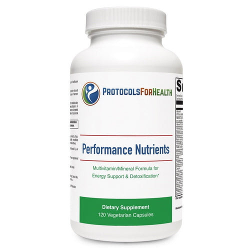 Protocols For Health, Performance Nutrients 120 Veg Capsules