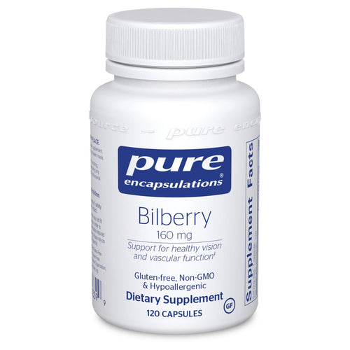 Pure Encapsulations, Bilberry 160 mg 120 Capsules