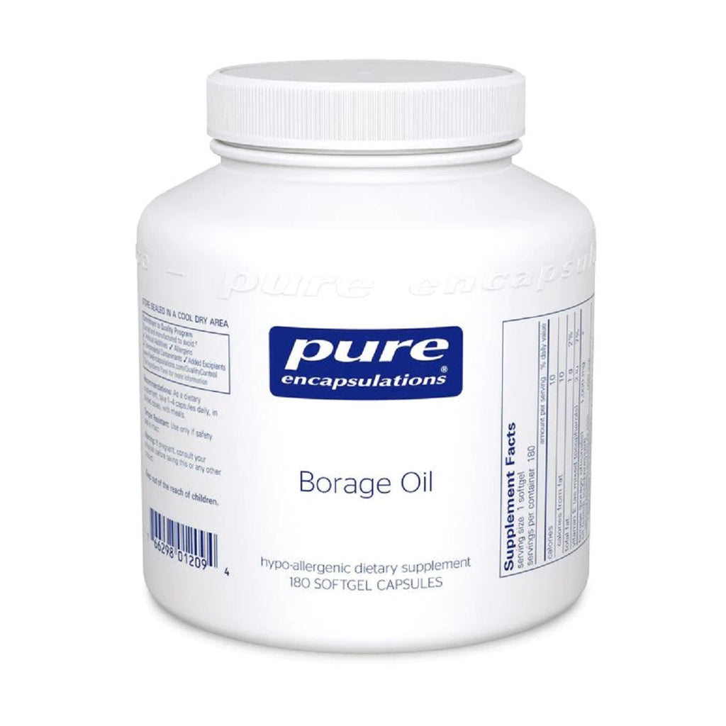 Pure Encapsulations, Borage Oil 180 Softgel Capsules