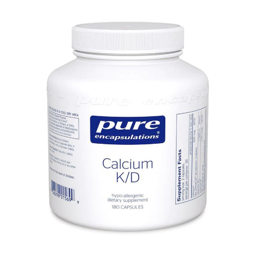 Pure Encapsulations, Calcium K/D 180 Capsules