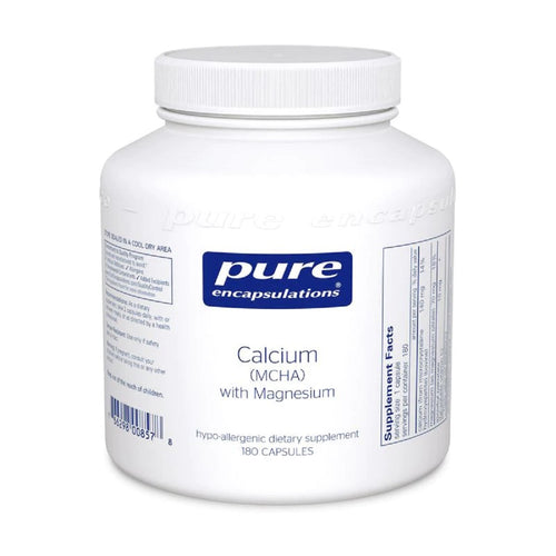 Pure Encapsulations, Calcium MCHA with Magnesium 180 Capsules