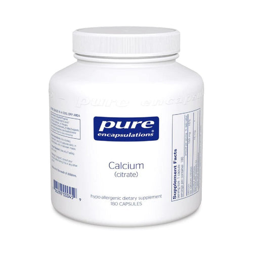 Pure Encapsulations, Calcium (Citrate) 180 Capsules