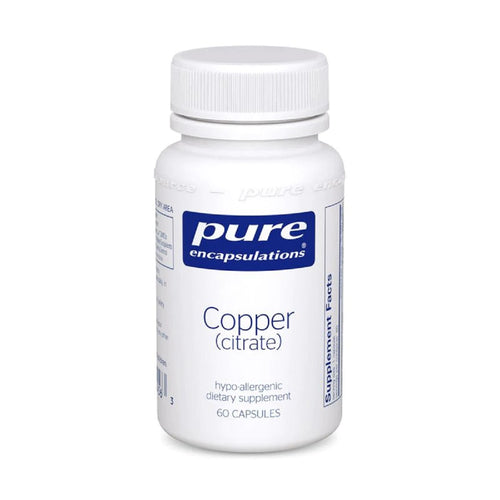 Pure Encapsulations, Copper (Citrate) 60 Capsules