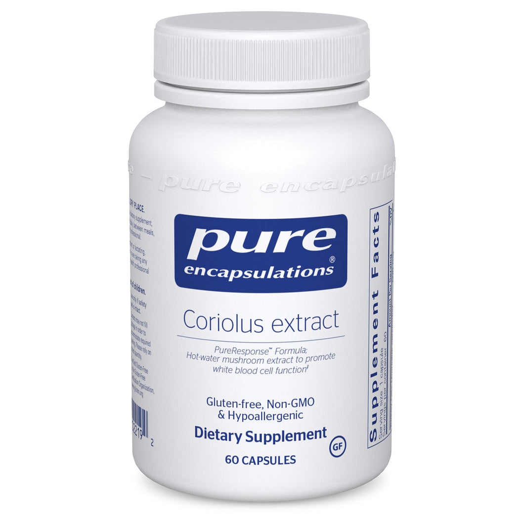 Pure Encapsulations, Coriolus Extract 60 Capsules