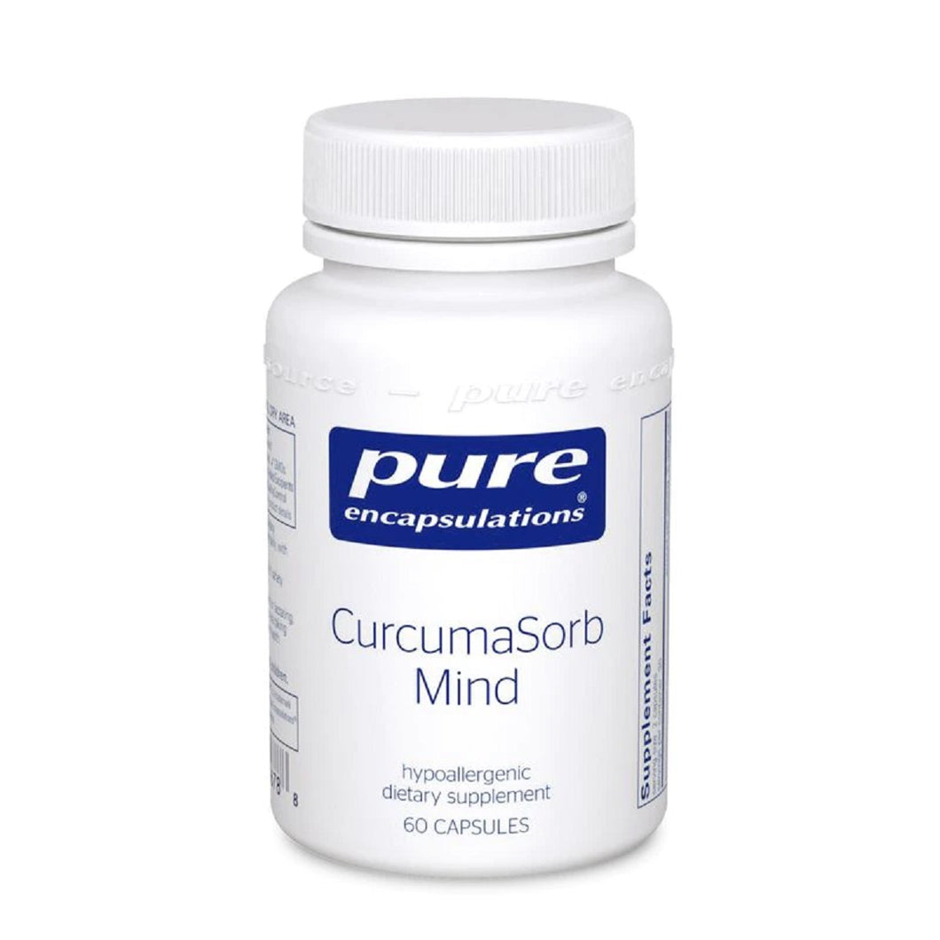 Pure Encapsulations, CurcumaSorb Mind 60 Capsules