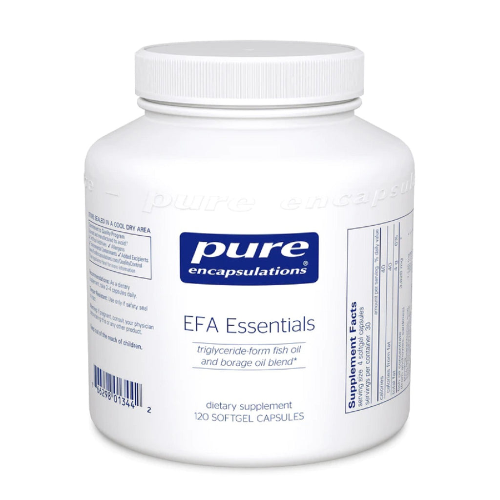Pure Encapsulations, EFA Essentials 120 Softgel Capsules