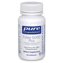 Load image into Gallery viewer, Pure Encapsulations, Folate 5,000 Plus - 60 Capsules
