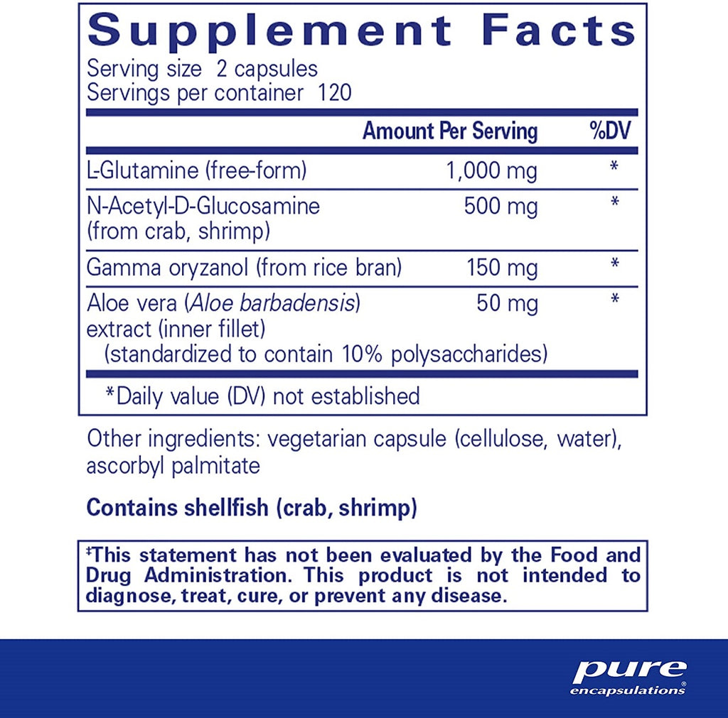 Pure Encapsulations, G.I. Integrity Ingredients