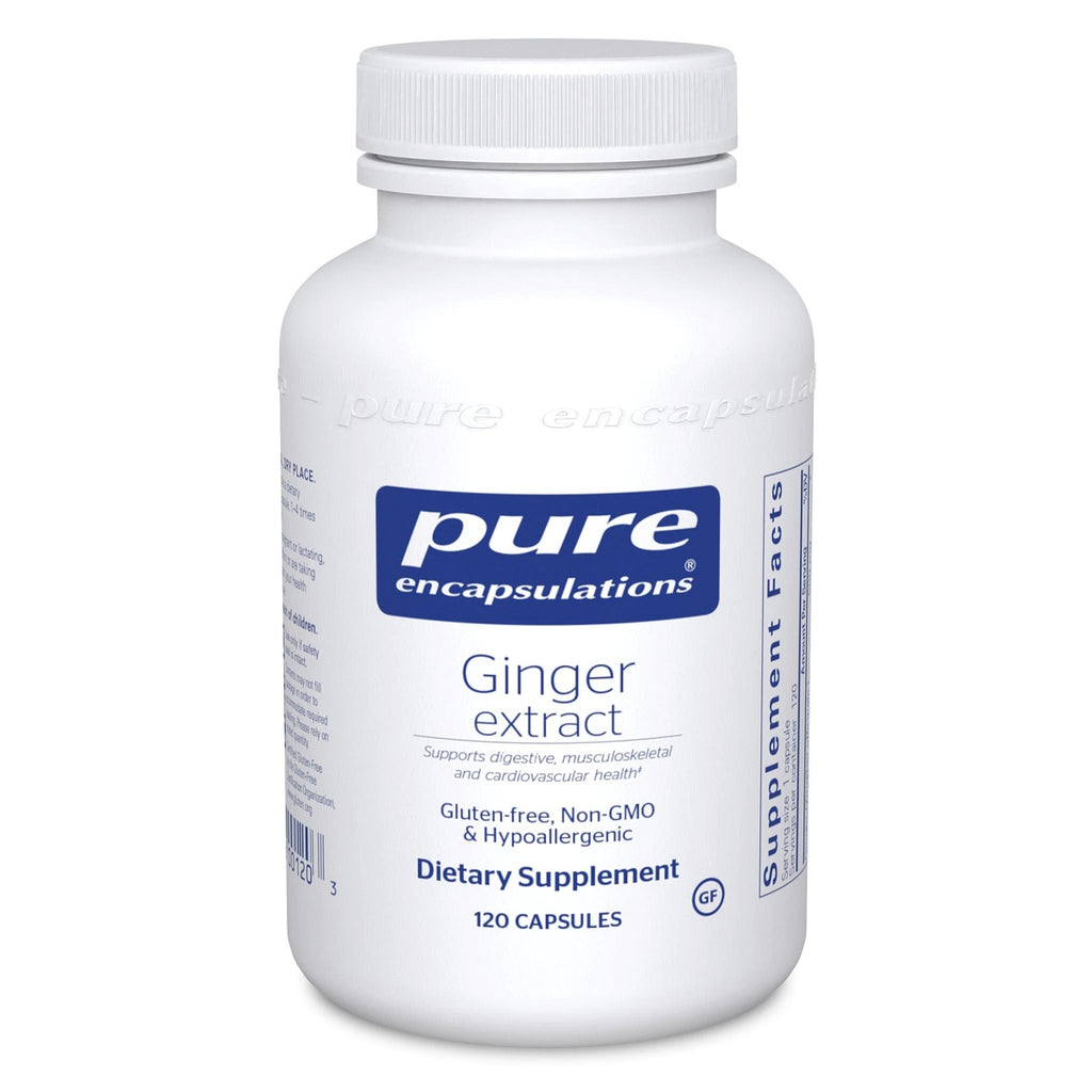 Pure Encapsulations, Ginger Extract 120 Capsules