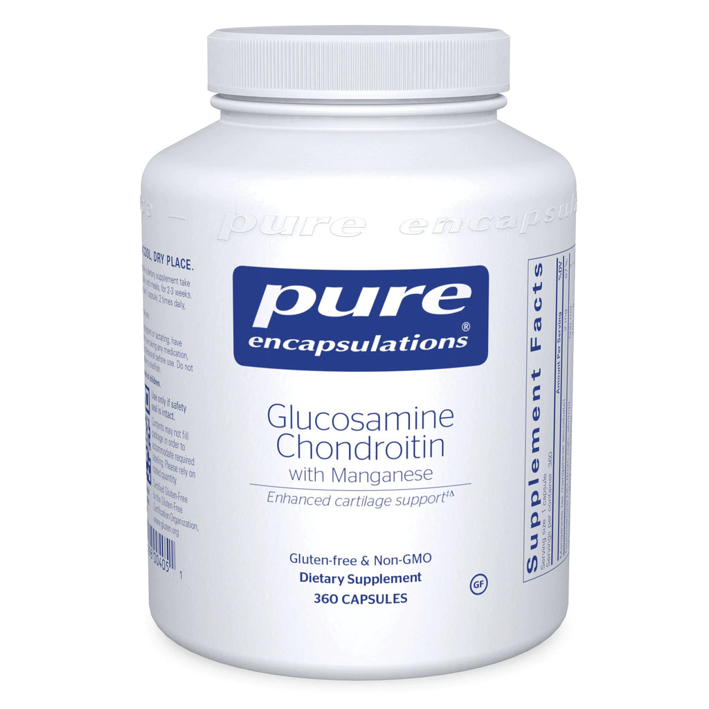 Pure Encapsulations, Glucosamine Chondroitin with Manganese 360 Capsules
