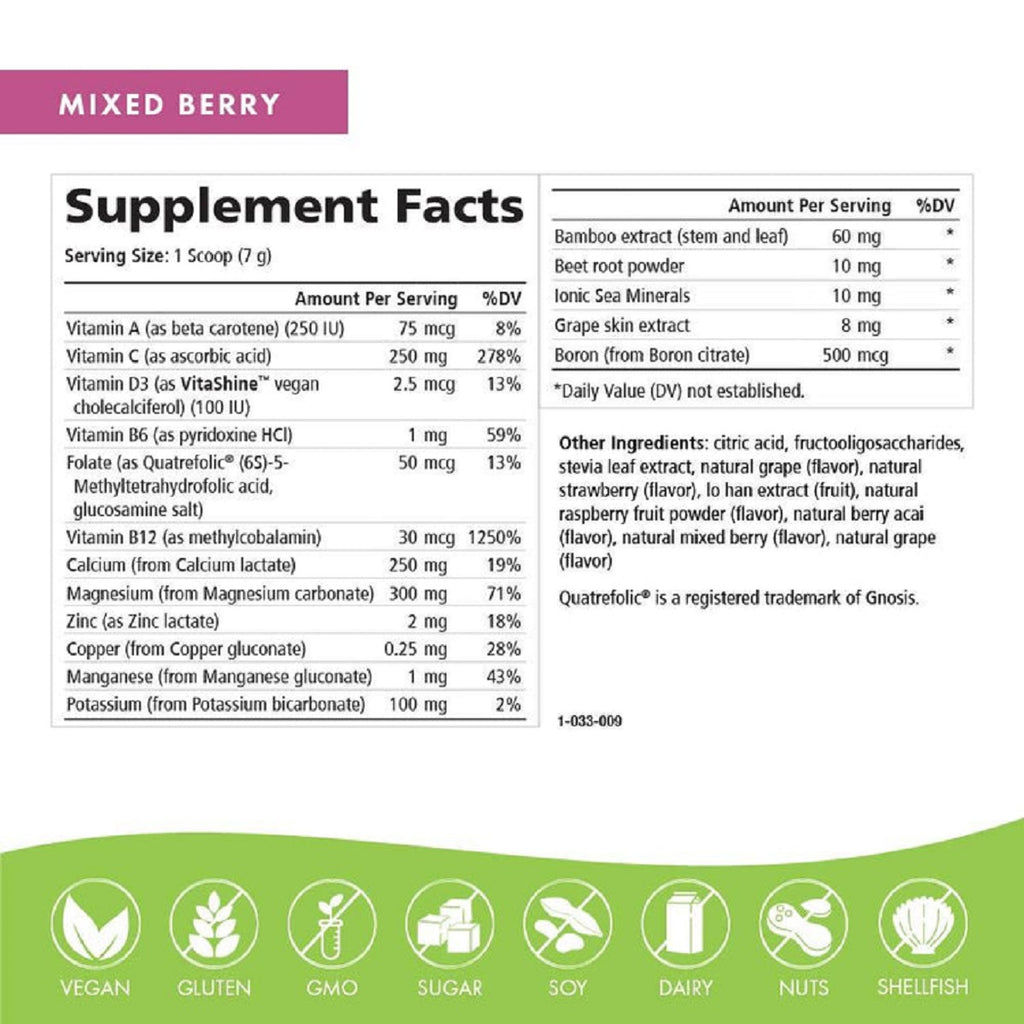 Pure Essence, Ionic-Fizz™ Calcium Plus™ Mixed Berry Flavor Ingredients