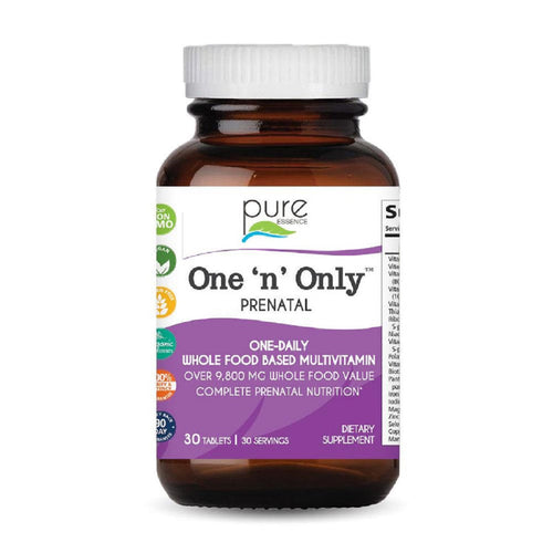 Pure Essence, One 'n' Only Prenatal 30 Tablets