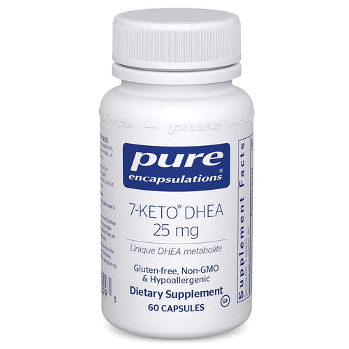 Pure Encapsulations, 7-KETO DHEA 25 mg 60 Capsules