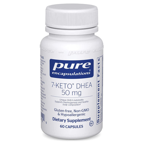 Pure Encapsulations, 7-KETO DHEA 50 mg 60 Capsules