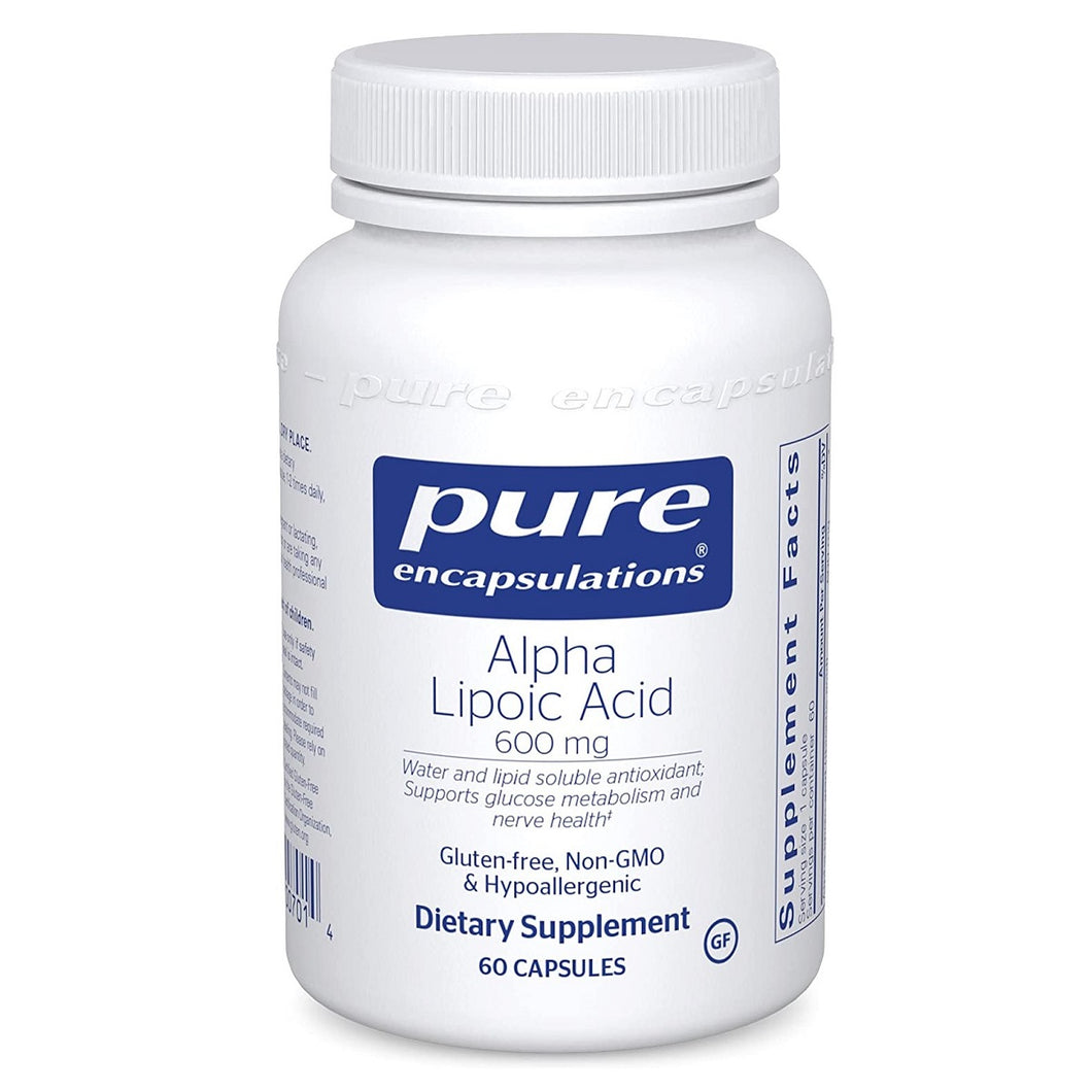 Pure Encapsulations, Alpha Lipoic Acid 600 mg 60 Capsules