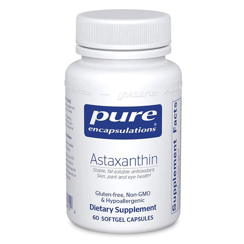 Pure Encapsulations, Astaxanthin 60 Softgel Capsules