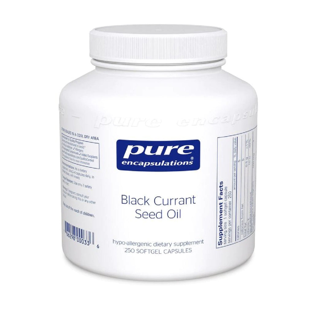 Pure Encapsulations, Black Currant Seed Oil 250 Softgel Capsules