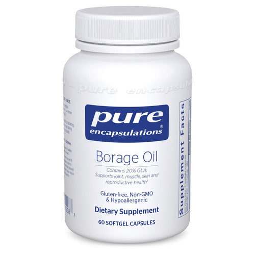 Pure Encapsulations, Borage Oil 60 Softgel Capsules