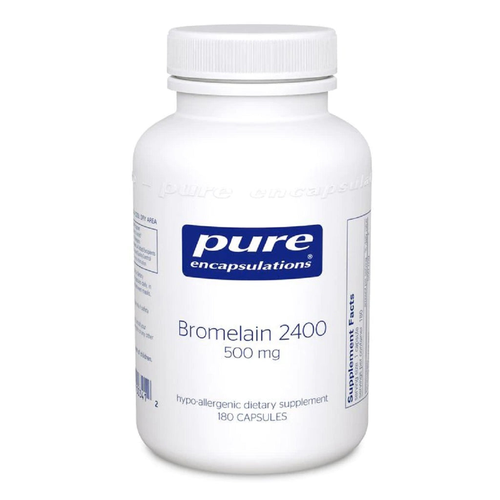 Pure Encapsulations, Bromelain 2400 - 500 mg 180 Capsules