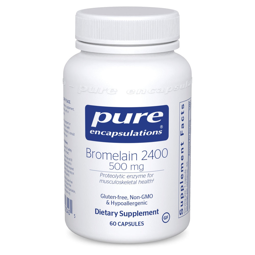 Pure Encapsulations, Bromelain 2400 - 500 mg 60 Capsules