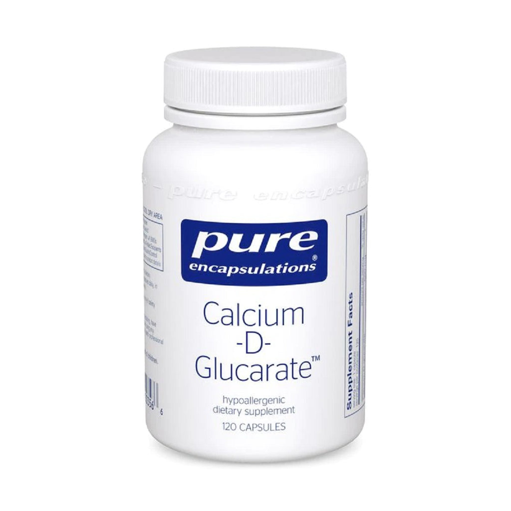 Pure Encapsulations, Calcium-D-Glucarate 120 Capsules