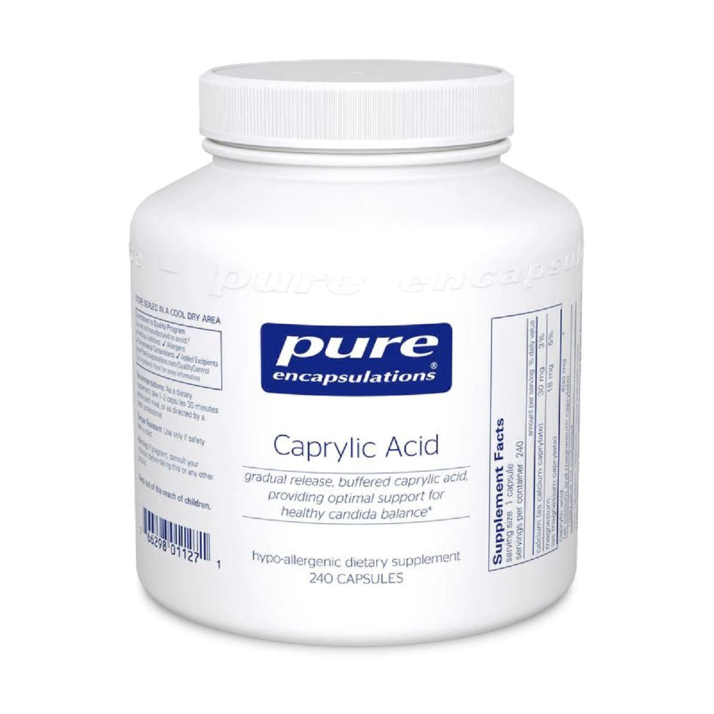 Pure Encapsulations, Caprylic Acid 240 Capsules