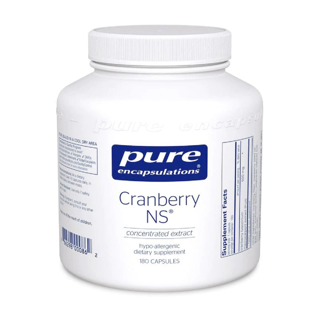 Pure Encapsulations, Cranberry NS 180 Capsules