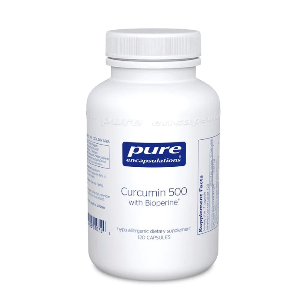 Pure Encapsulations, Curcumin 500 with Bioperine 120 Capsules