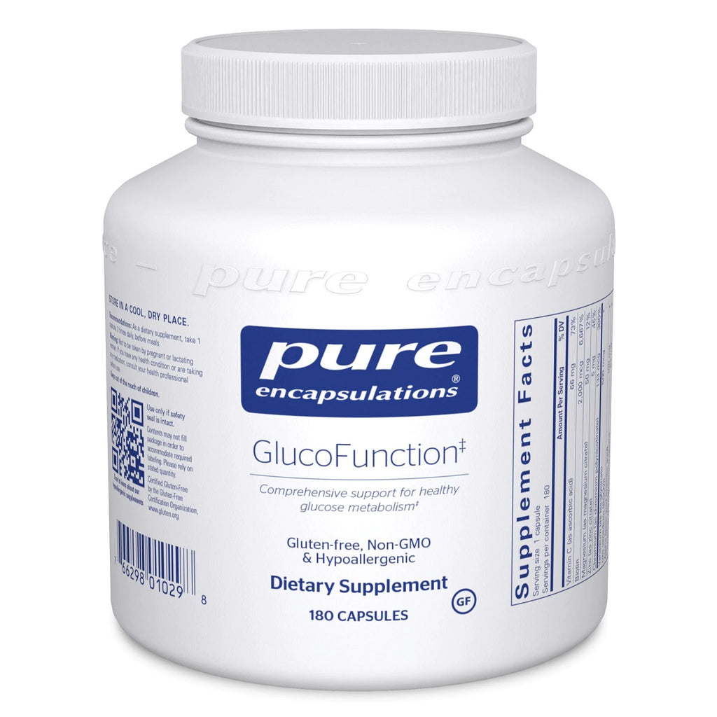 Pure Encapsulations, GlucoFunction 180 Capsules