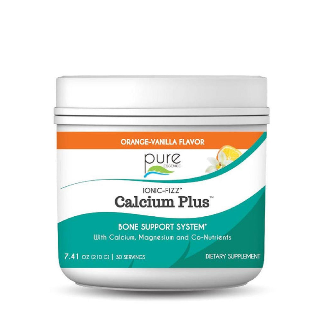 Pure Essence, Ionic-Fizz™ Calcium Plus™ Orange-Vanilla Flavor 210 Grams