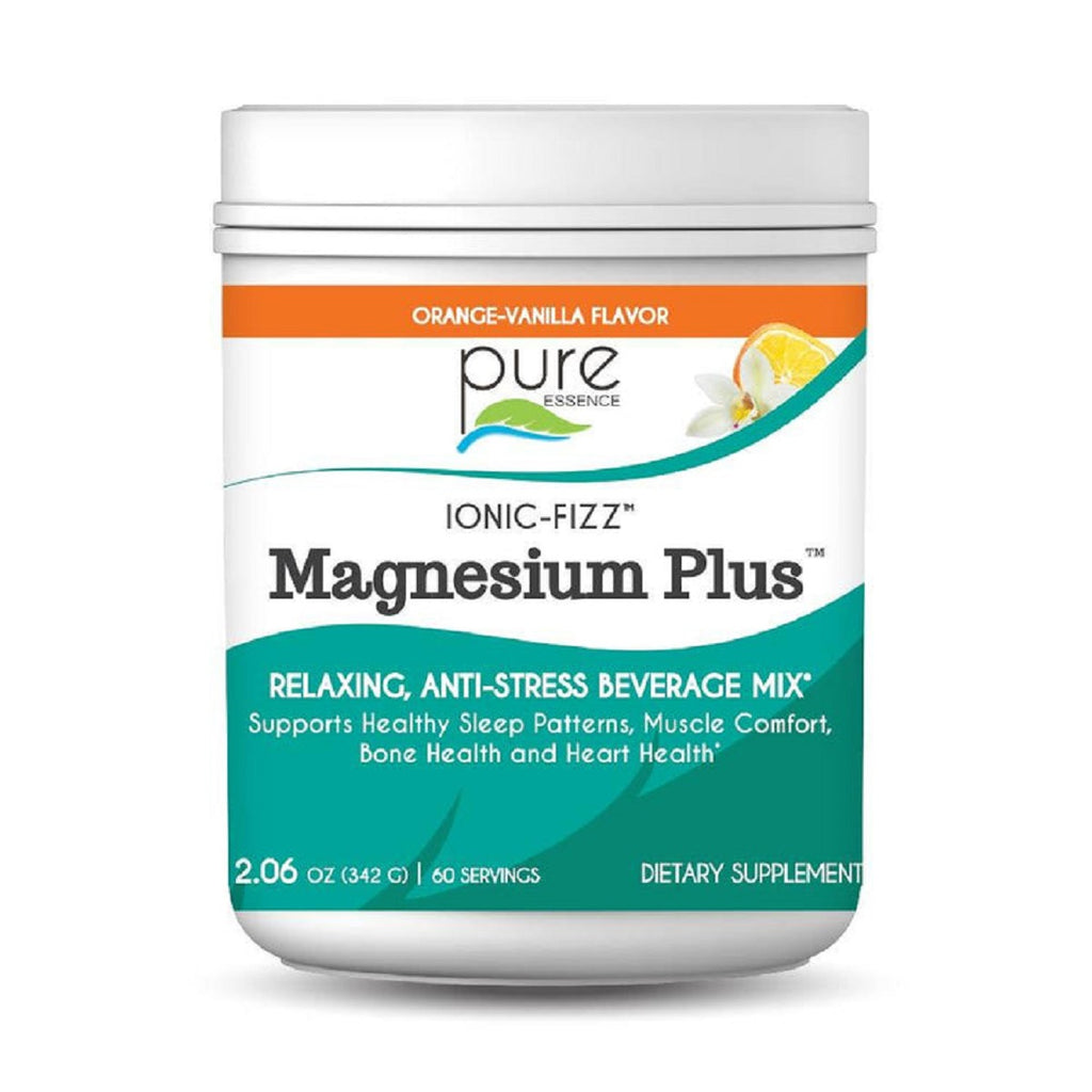 Pure Essence, Ionic-Fizz Magnesium Plus Orange-Vanilla Flavor 12.06 oz