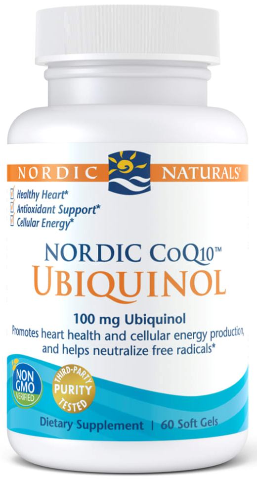 Nordic Naturals | Nordic CoQ10 Ubiquinol | 60 Softgels