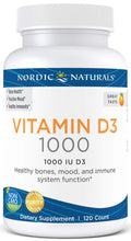 Load image into Gallery viewer, Nordic Naturals | Vitamin D3 (Orange) | 120 Capsules

