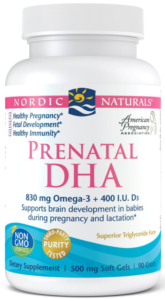 Nordic Naturals | Prenatal DHA | 90 - 180 Softgels - 90 Softgels