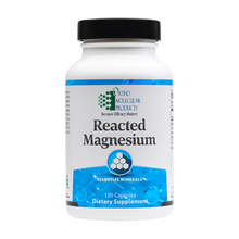 Load image into Gallery viewer, Ortho Molecular, Reacted Magnesium 120 Capsules
