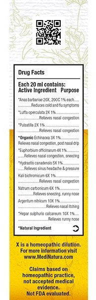 MediNatura | ReBoost Nasal Spray Echinacea+6 Decongestion | 0.68 oz