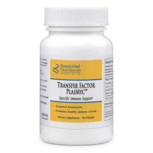 Researched Nutritionals | Transfer Factor PlasMyc™ | 60 gelcaps