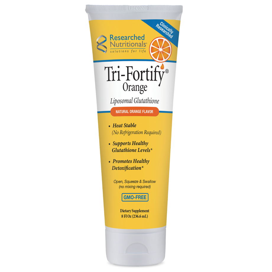tri-fortify liposomal glutathione gel Orange Tube 8Oz Bolsters Antioxidant Action Detoxification – Agape Nutrition Glutanex