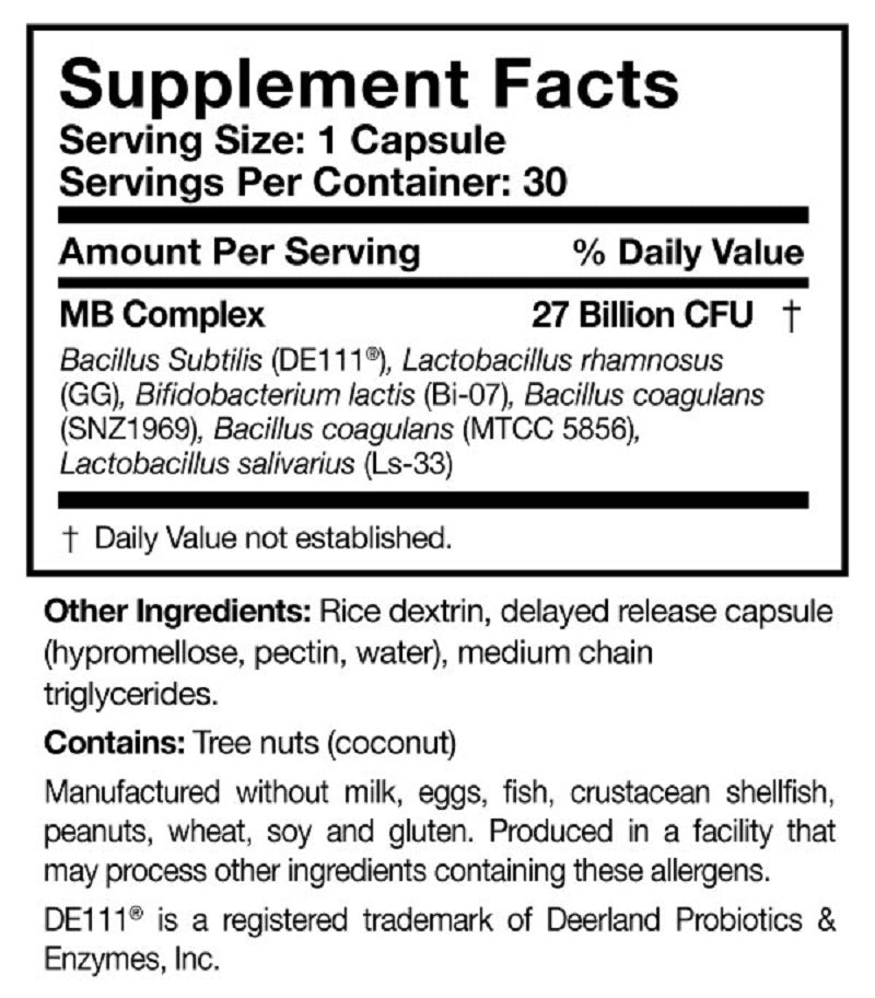 Researched Nutritionals, Multi-Biome™ Ingredients