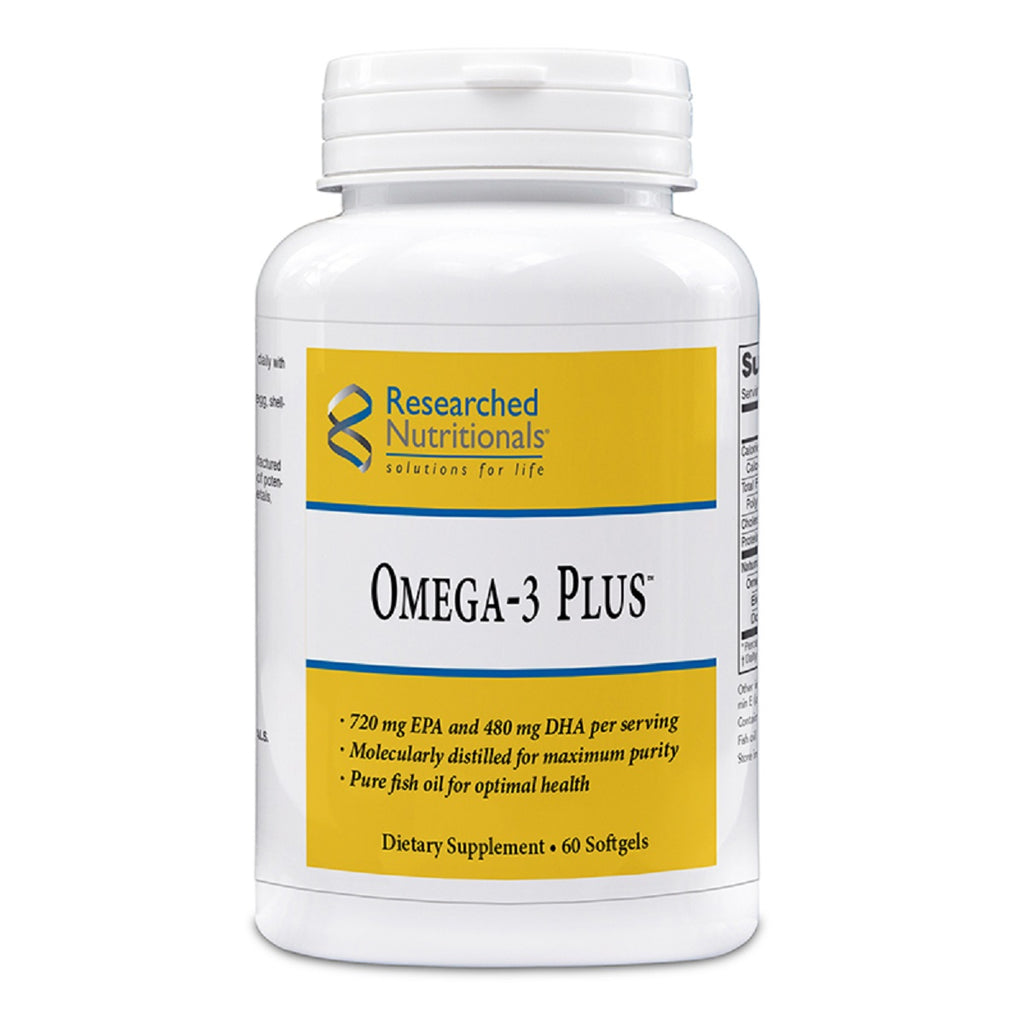 Researched Nutritionals, Omega-3 Plus™ 60 Softgels