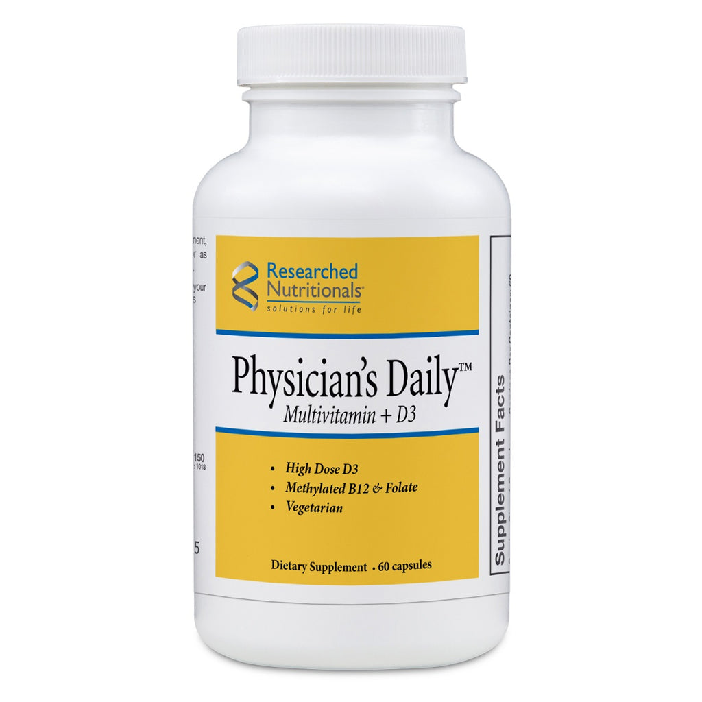 Researched Nutritionals, Physician’s Daily™ Multivitamin + D3 60 Capsules