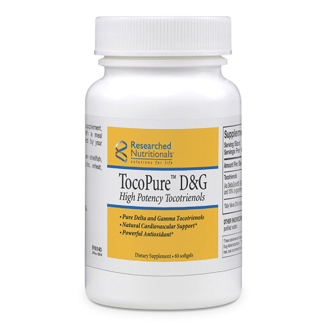Researched Nutritionals, TocoPure™ D&G 60 Softgels