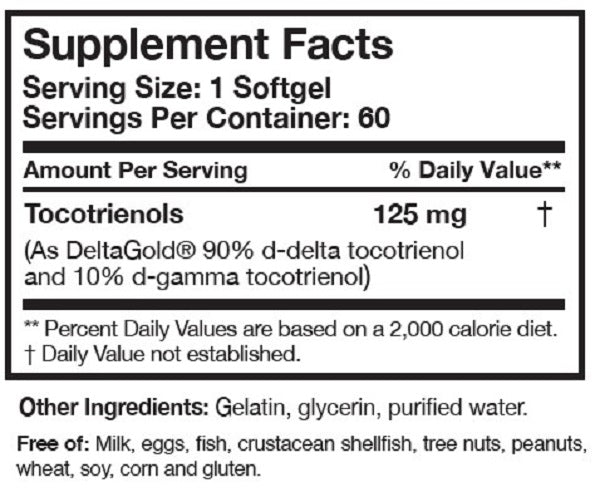 Researched Nutritionals, TocoPure™ D&G Ingredients